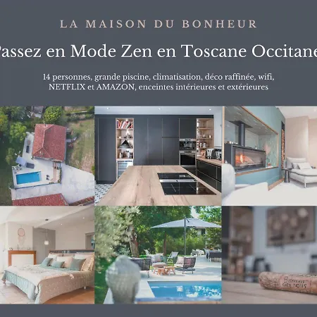 La Maison Du Bonheur - Grande Piscine & Terrasse *