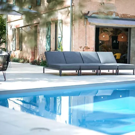 La Maison Du Bonheur - Grande Piscine & Terrasse Brens (Tarn)
